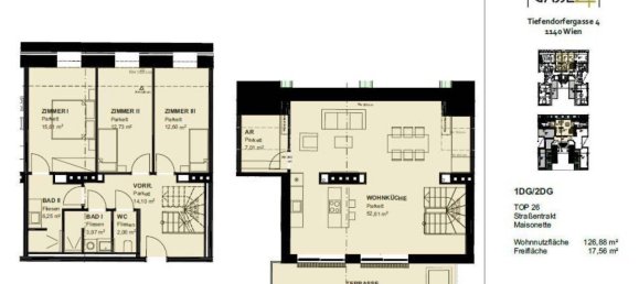 4 rooms Apartment in Penzing, Austria No. 181682 18