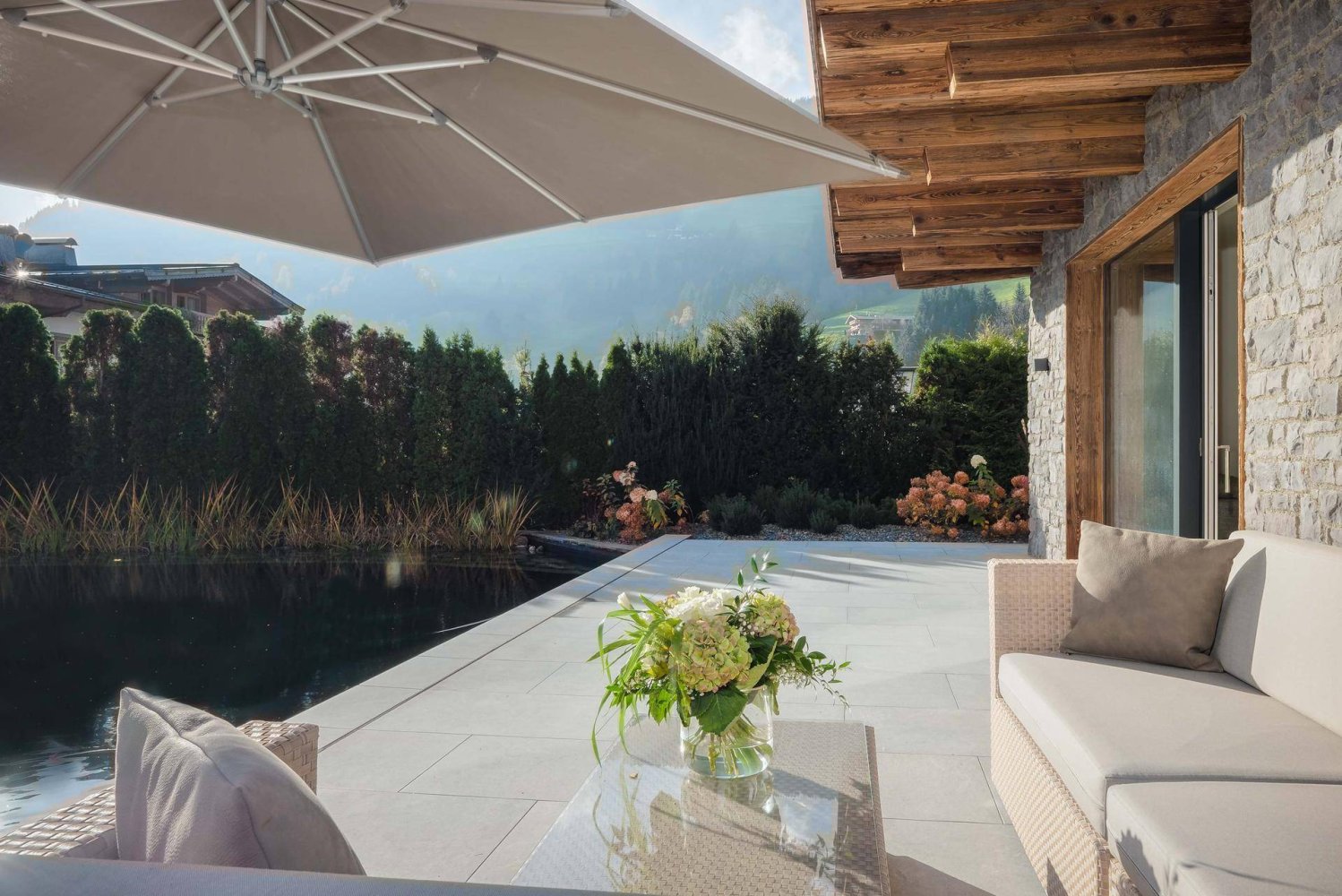 2 غرف نوم شقة في Aurach bei Kitzbuhel, Austria رقم 84156