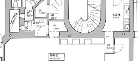 Коммерческая недвижимость 74м² в Рудольфсхайм-Фунфхаус, Австрия № 135736 5