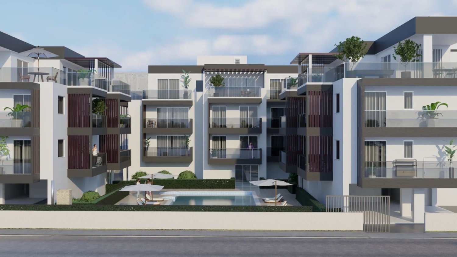 Apartamento de 1 dormitorio en Paphos, Cyprus No. 35209