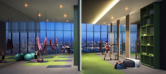 Condominio de 1 dormitorio en Bangkok, Thailand No. 2361 15