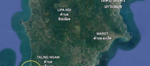 Terreno em Ko Samui, Thailand 6400 m² N.º 77634 3