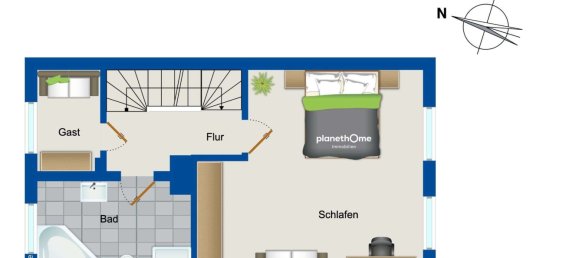 4-salle Maison de ville à Wilhelmshaven, Germany No. 20774 13