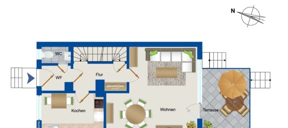 4-salle Maison de ville à Wilhelmshaven, Germany No. 20774 12