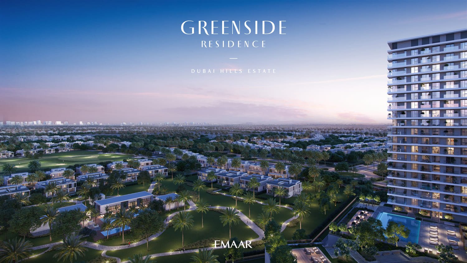 Apartamento de 1 dormitorio en Dubai Hills Estate, UAE No. 121289