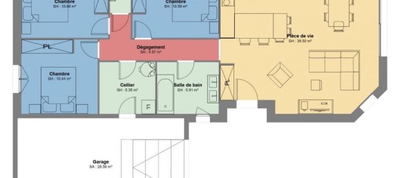 Grundstück in Trept, France 564m², Nr. 199115 7