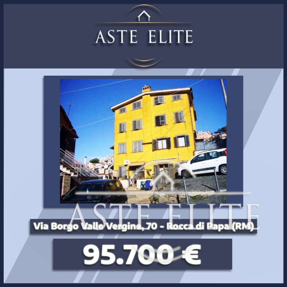 3 rooms Apartment in Rocca di Papa, Italy No. 203513