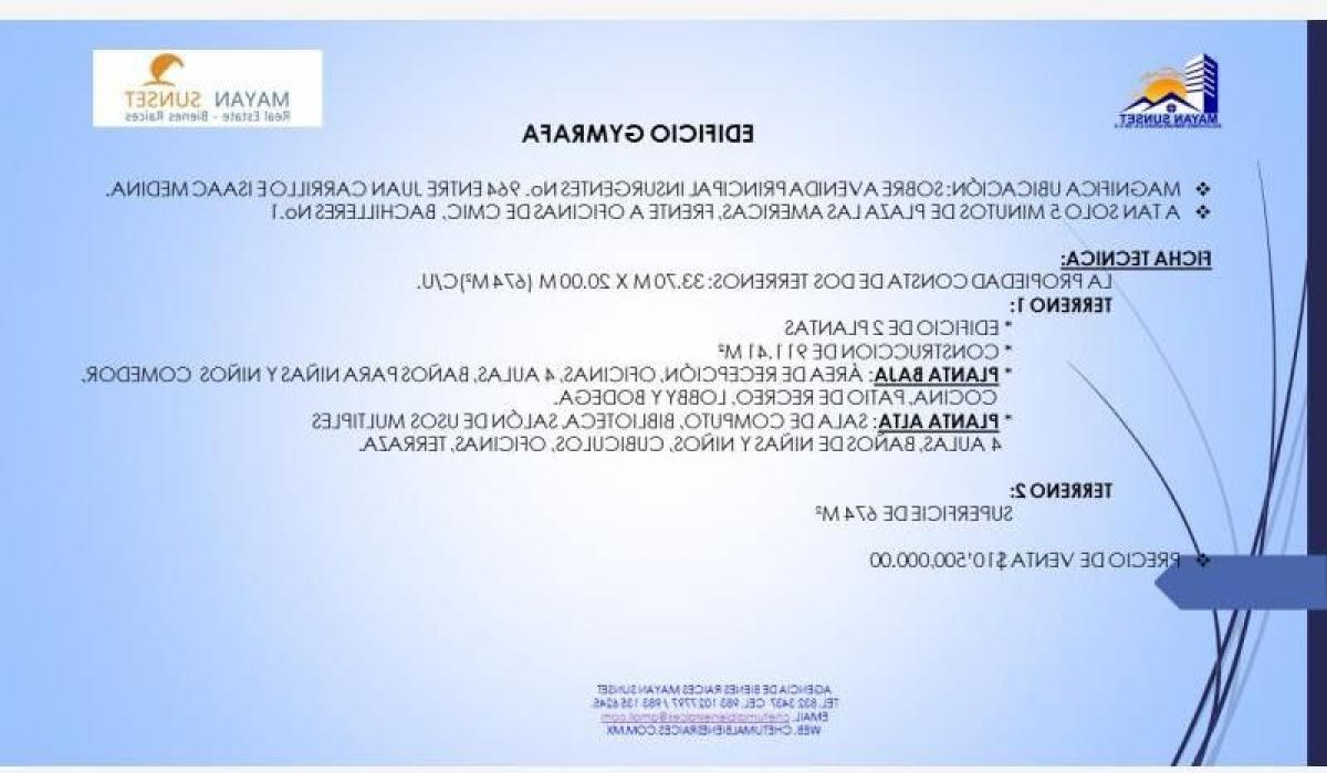 Edifício em Quintana Roo, Mexico N.º 199680