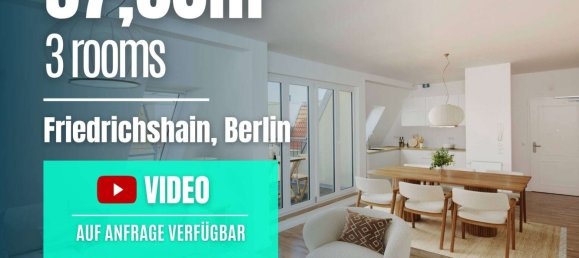 Квартира с 3 комнатами в Фридрихсхайн, Германия № 306311 3