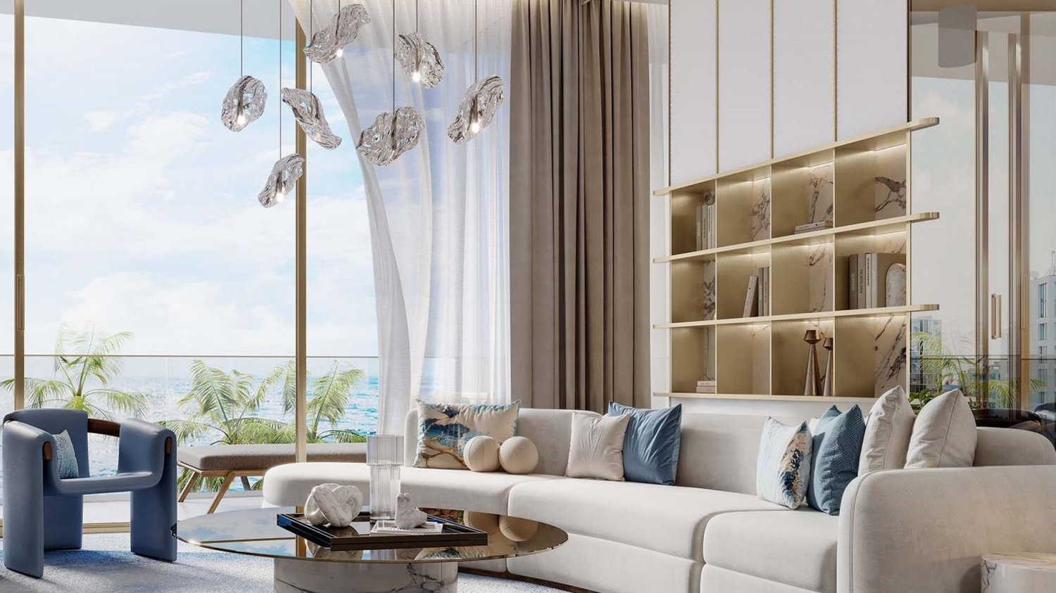 Квартира с 2 спальнями в Sunset Bay, Дубай, ОАЭ № 63693