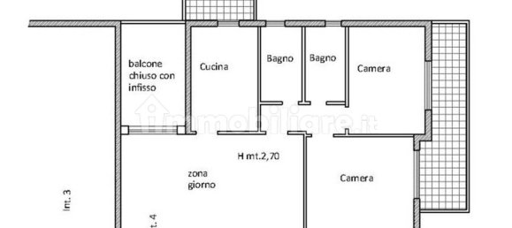 1 bedroom Apartment in Vicovaro, Italy No. 16593 10