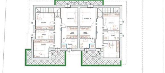 Земельный участок 650м² в Бусто Арсицио, Италия № 71674 9