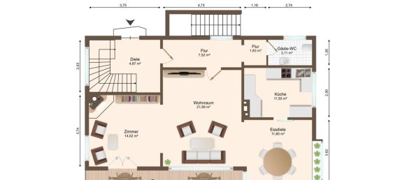 2 bedrooms House in Harburg, Germany No. 124328 6