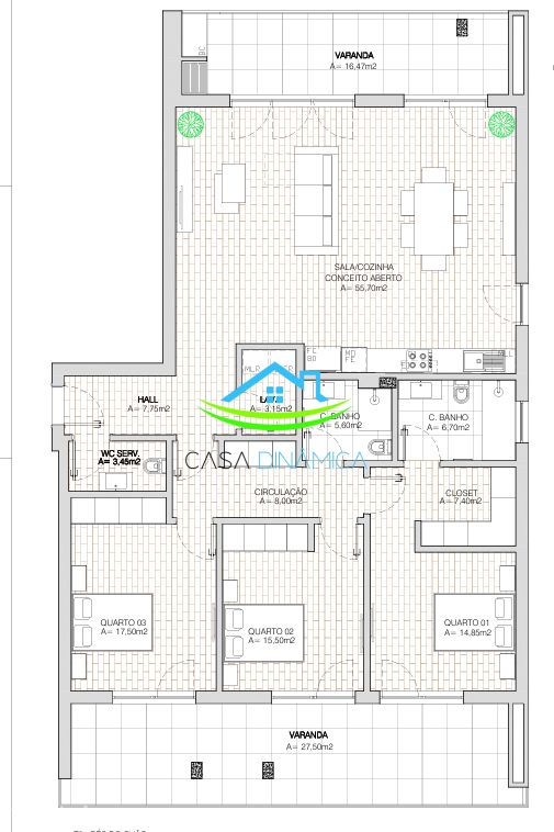 3 bedrooms Apartment in Figueira da Foz, Portugal No. 81669