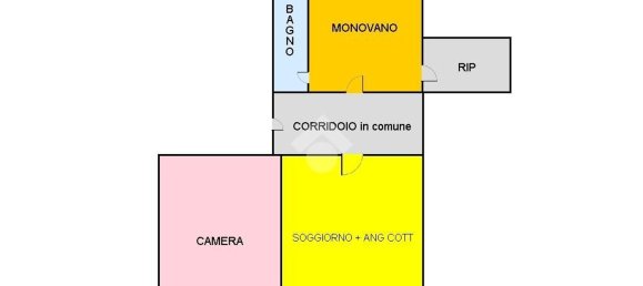 2-salle Appartement à Trieste, Italy No. 52348 11