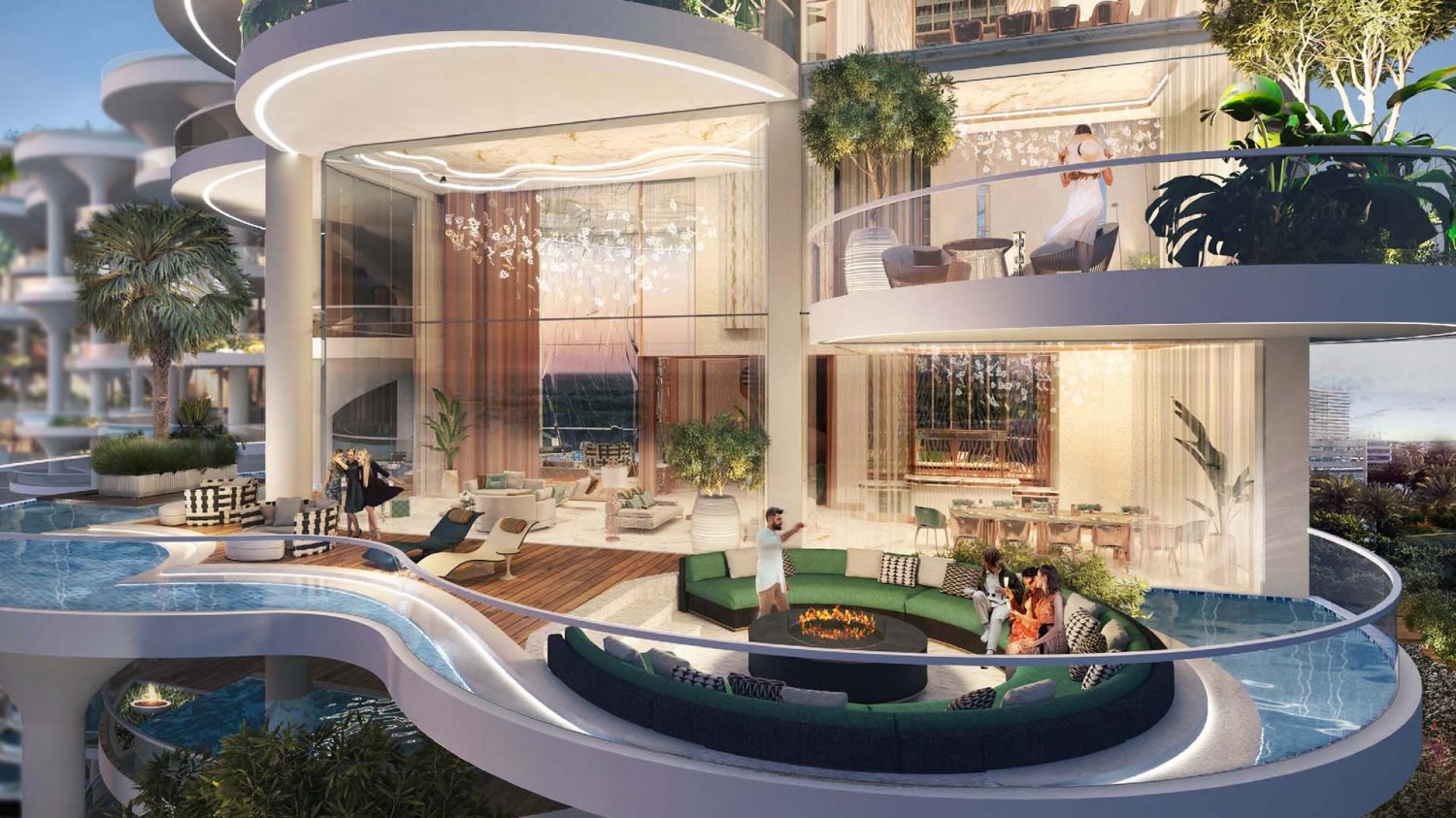 5 bedrooms Apartment in CAVALLI COUTURE, Dubai, UAE No. 59626