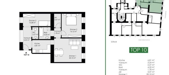 Apartamento de 3 divisões em Hernals, Austria N.º 129428 4