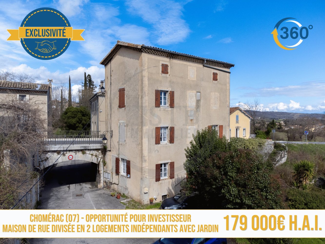 4 Schlafzimmer Haus in Chomerac, France, Nr. 203145