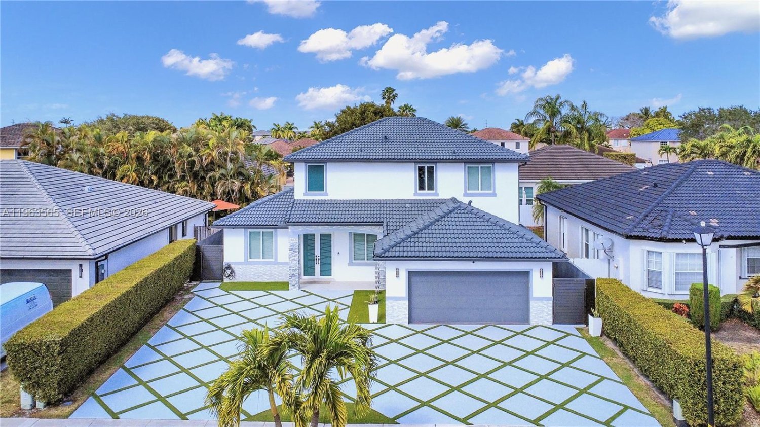 4 غرف نوم فيلا في Miami, USA رقم 614335