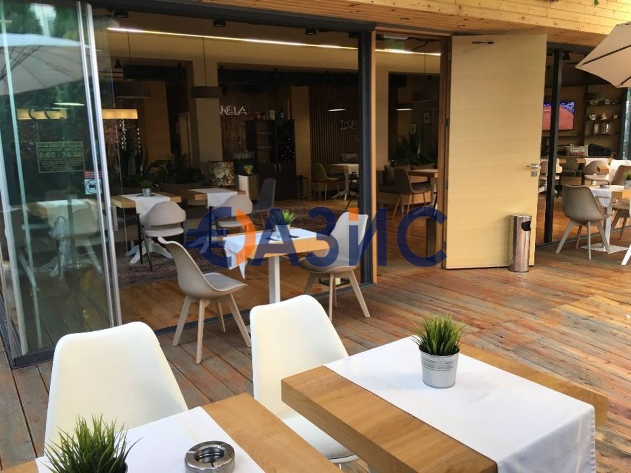 Propiedad comercial de 1 habitación en Nesebar, Bulgaria No. 854