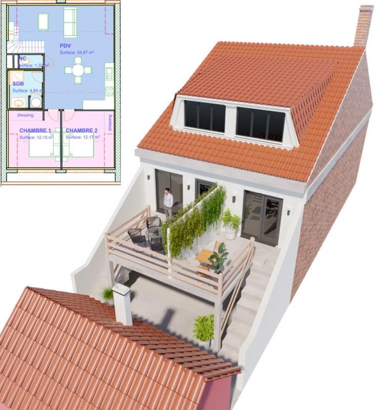 2 bedrooms Apartment in Cucq, France No. 239574