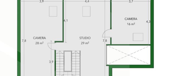 Квартира с 5 комнатами в Вальсамоджа, Италия № 17826 2