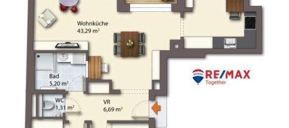 3 rooms Apartment in Penzing, Austria No. 68990 6
