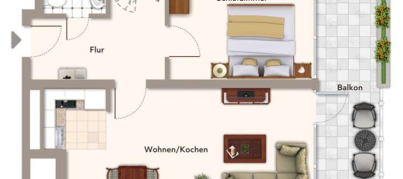 3 rooms Duplex in Ammerland, Germany No. 249533 9