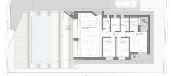 3 غرف نوم فيلا في Aspe, Spain رقم 9561 6