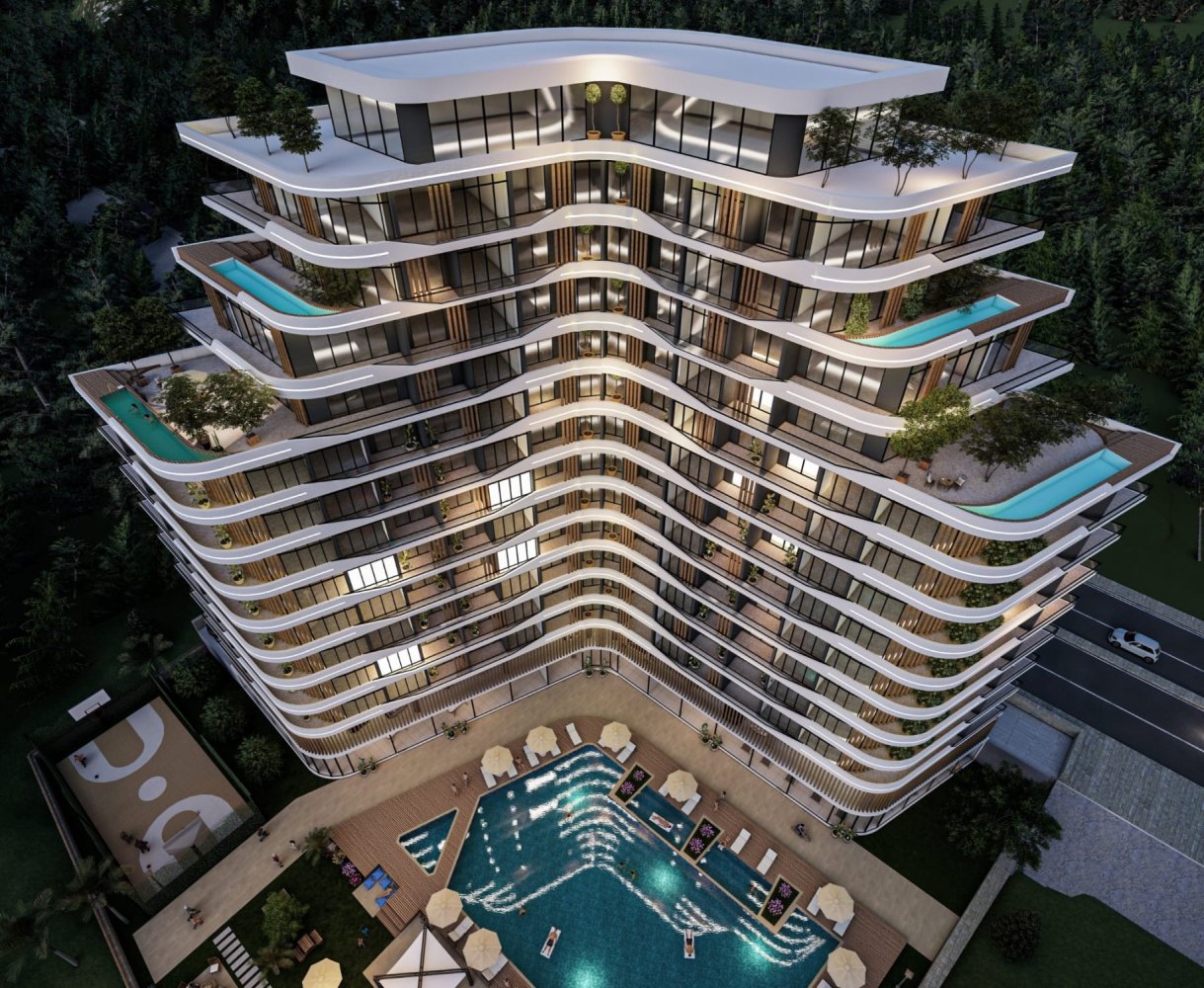 Wohnung 2+1 in Arican Adelia, Mersin, Turkey, Nr. 38032