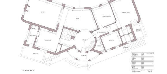 5 غرف نوم فيلا في Alicante, Spain رقم 55023 21