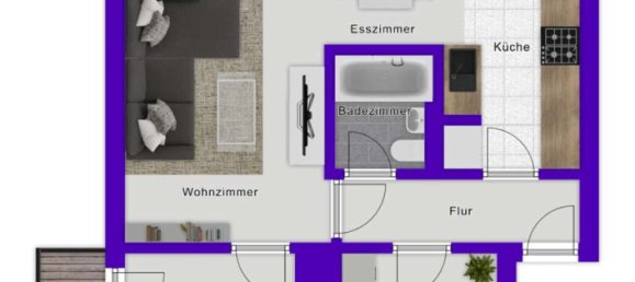 2 chambres Appartement à Essen, Germany No. 266172 8