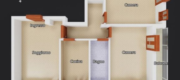 Apartamento de 3 habitaciónes en Rome, Italy No. 201376 22