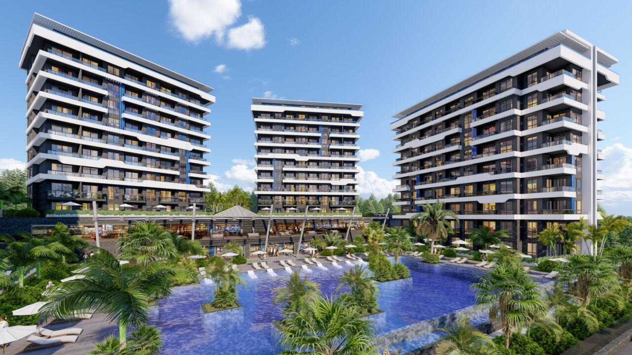 Apartment 1+1 in Alanya, Turkey No. 4213