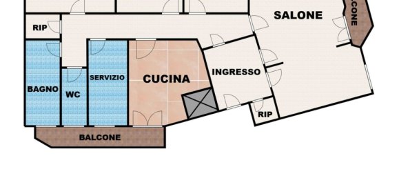 7-salle Appartement à Palermo, Italy No. 307598 2