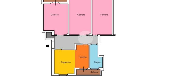 Studio à Rome, Italy No. 9243 30