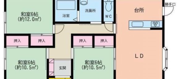 3 غرف نوم منزل في Chiba, Japan رقم 5582 2