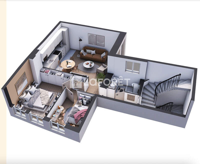 1 bedroom Apartment in Paris, France No. 332288