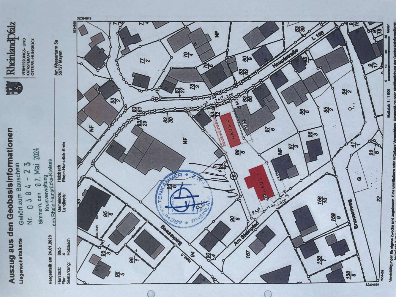 Grundstück in Rhein-Hunsrück, Germany, Nr. 220005