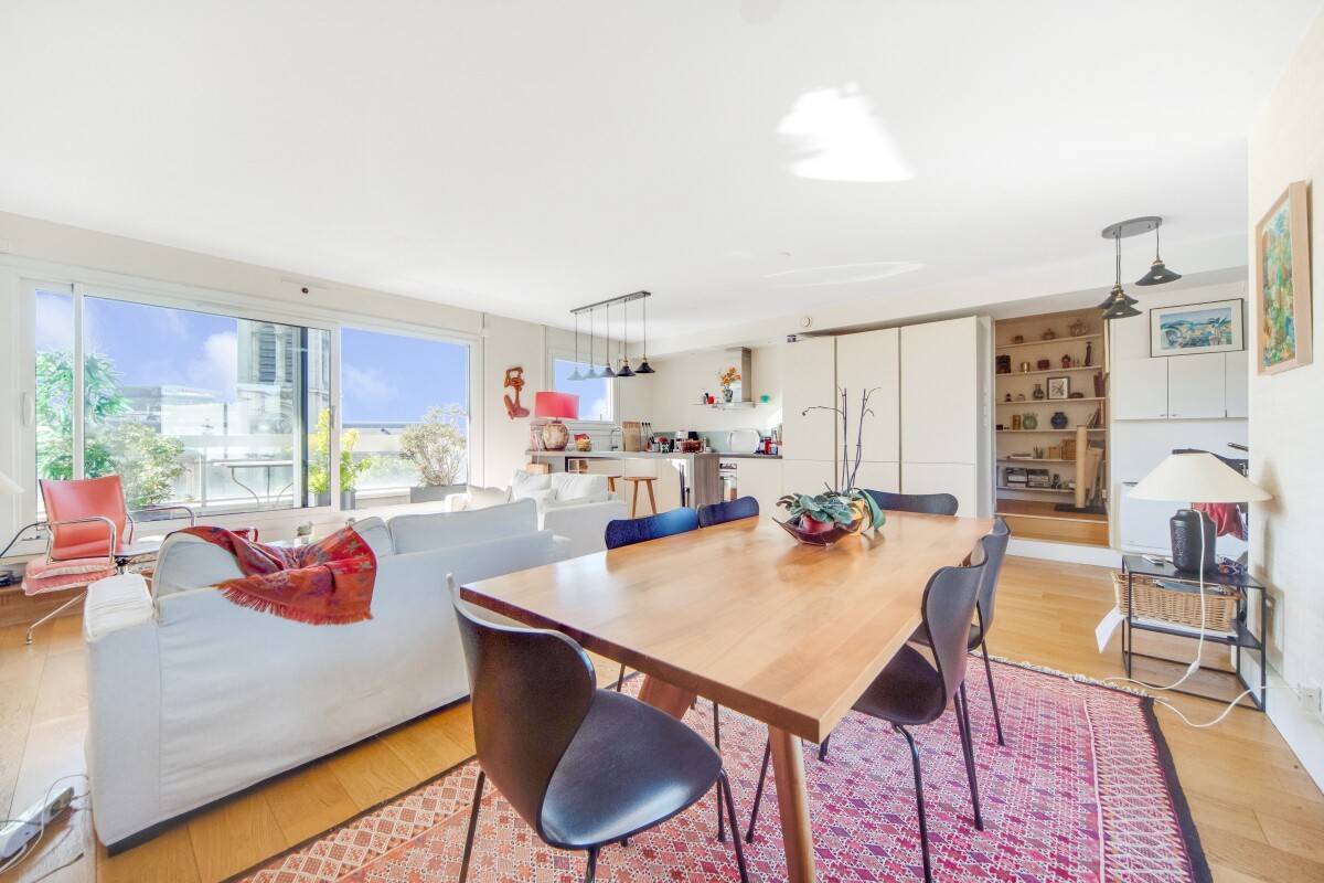 2 غرف نوم منزل ذو طابقين في Paris, France رقم 347315