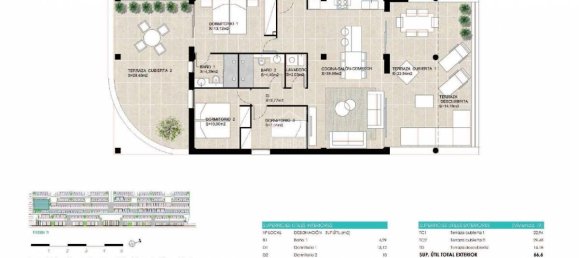 Apartamento T3 em Es Mercadal, Spain N.º 6293 13