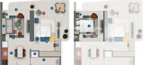 2 Schlafzimmer Wohnung in Business Bay, UAE, Nr. 53511 21