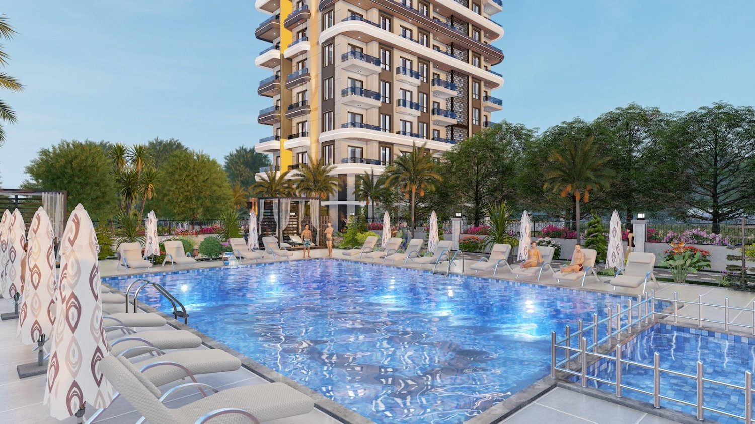 Appartement 2+1 à Alanya, Turkey No. 23658