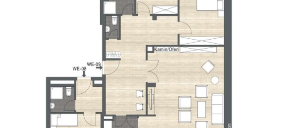 Apartamento T3 em Dusseldorf, Germany N.º 8178 13