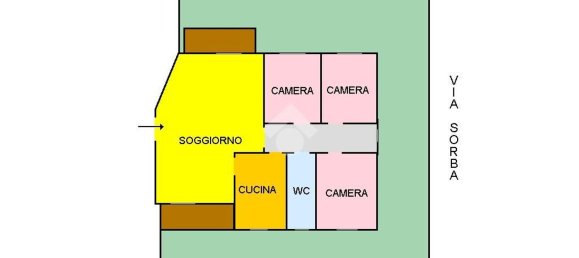5-Zimmer Wohnung in Palermo, Italy, Nr. 119506 14