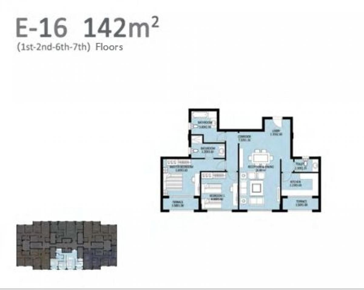 2 chambres Condo à New Capital City, Egypt No. 2456