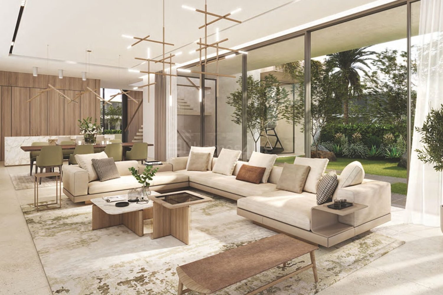 Вилла с 4 спальнями в Дубай, ОАЭ № 113990