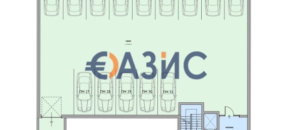 1 chambre Appartement à Sveti Vlas, Bulgaria No. 444 12