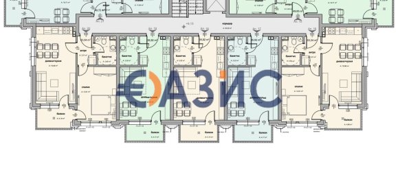 1 chambre Appartement à Sveti Vlas, Bulgaria No. 444 7