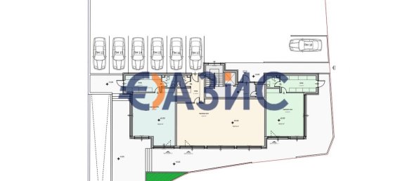 1 chambre Appartement à Sveti Vlas, Bulgaria No. 444 13